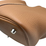 エルメス HERMES ピコタンロックMM W刻 ゴールド シルバー金具 トリヨン レディース ハンドバッグ
