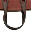 エルメス HERMES サックイブーMM □J刻印 ルージュアッシュ/エベンヌ シルバー金具 トワル/スイフト レディース ハンドバッグ