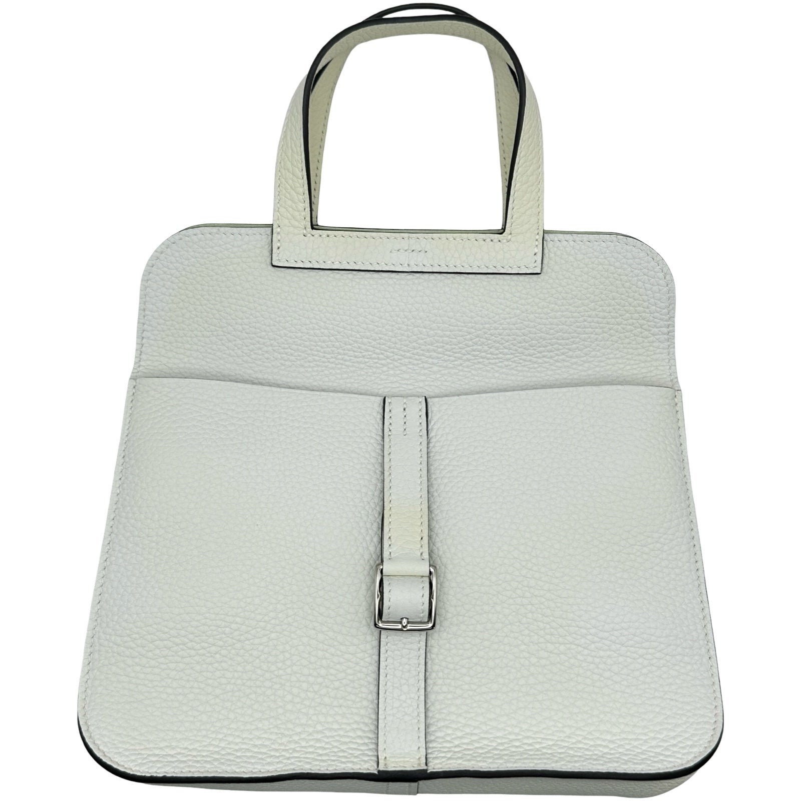 エルメス HERMES アルザン25 ヴェルソ B刻印 ニューホワイト/ヴェール