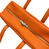 エルメス HERMES ヴィクトリア2 35 T刻印 オレンジポピー シルバー金具 トリヨン レディース ハンドバッグ