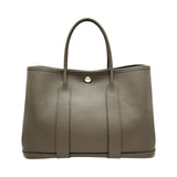 エルメス HERMES ガーデンパーティTPM D刻 エタン/シルバー金具 エプソン レディース トートバッグ
