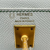 エルメス HERMES ケリー25 外縫い パーソナルオーダー Y刻印 パールグレー/ヴェールヴェールティゴ エプソン レディース ハンドバッグ