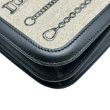エルメス HERMES コンスタンス3 24 C刻印 ブラック/ホワイト/シルバー金具 デジュネ/トワル レディース ショルダーバッグ