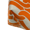 エルメス HERMES スティープル25 W刻印 オレンジ/アイボリー/シルバー金具 トワル レディース トートバッグ