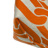 エルメス HERMES スティープル25 W刻印 オレンジ/アイボリー/シルバー金具 トワル レディース トートバッグ