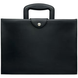 エルメス HERMES トリビューン B刻 ブラック/シルバー金具 ボックスカーフ メンズ ビジネスバッグ