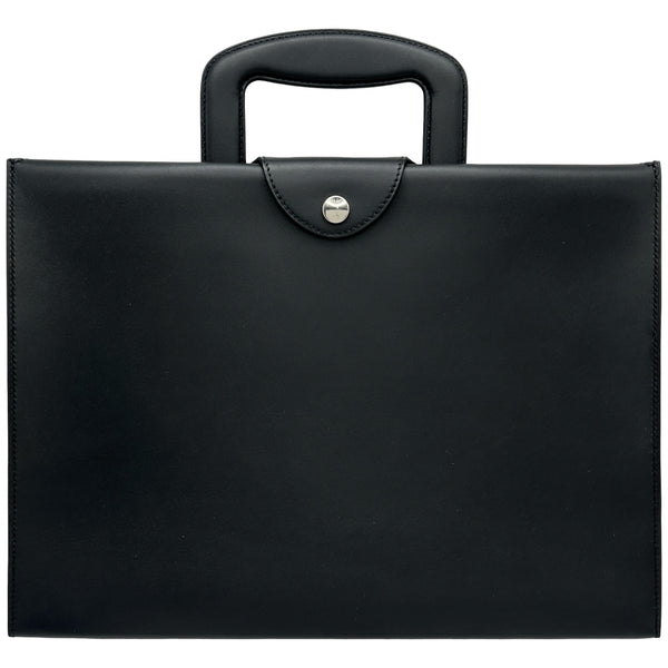 エルメス HERMES トリビューン B刻 ブラック/シルバー金具 ボックス