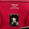 エルメス HERMES バーキン25 T刻印 ローズメキシコ シルバー金具 スイフト レディース ハンドバッグ