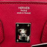 エルメス HERMES バーキン25 T刻印 ローズメキシコ シルバー金具 スイフト レディース ハンドバッグ