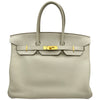 エルメス HERMES バーキン35 X刻印 クレ/ゴールド金具 トゴ レディース ハンドバッグ
