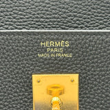 エルメス HERMES バーキン40 C刻印 ブラック ゴールド金具 トゴ レディース ハンドバッグ