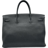 エルメス HERMES バーキン40 C刻印 ブラック ゴールド金具 トゴ レディース ハンドバッグ