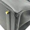 エルメス HERMES バーキン40 C刻印 ブラック ゴールド金具 トゴ レディース ハンドバッグ