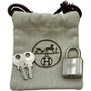 エルメス HERMES ピコタンロック ミクロ U刻印 ラッキーデイジー/モーヴシルベストル シルバー金具 スイフト レディース ハンドバッグ