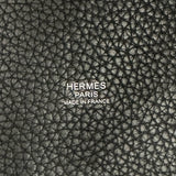 エルメス HERMES ピコタンロックMM A刻印 ブラック シルバー金具 トリヨン レディース ハンドバッグ