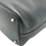 エルメス HERMES ピコタンロックMM A刻印 ブラック シルバー金具 トリヨン レディース ハンドバッグ