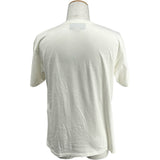グッチ GUCCI ロゴプリント半袖Tシャツ 615044 ホワイト コットン メンズ 半袖Ｔシャツ