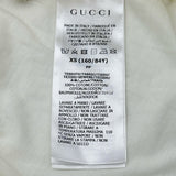 グッチ GUCCI ロゴプリント半袖Tシャツ 615044 ホワイト コットン メンズ 半袖Ｔシャツ
