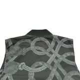 エルメス HERMES パルフロワ・リミックス リバーシブルベスト 5H0166DW ブラック ポリエステル レディース その他アウター