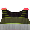 プリーツプリーズ PLEATS PLEASE ISSEY プリーツボーダーノースリーブワンピース PP33-JT526 マルチカラー ポリエステル レディース ワンピース