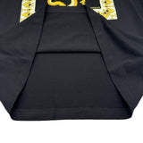 ヴェルサーチ VERSACE ドラゴンプリント半袖Tシャツ A83583 ブラック コットン メンズ 半袖Ｔシャツ