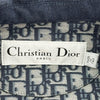 クリスチャン・ディオール Christian Dior 裏地オブリークテーラードジャケット 217V16A3669 ネイビー コットン レディース テーラードジャケット