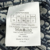 クリスチャン・ディオール Christian Dior 裏地オブリークテーラードジャケット 217V16A3669 ネイビー コットン レディース テーラードジャケット