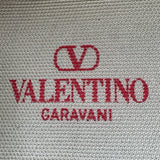 VALENTINO GARAVANI イコノグラフフローカットスニーカー S2H02Y0 レッド キャンバス メンズ スニーカー