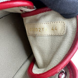 VALENTINO GARAVANI イコノグラフフローカットスニーカー S2H02Y0 レッド キャンバス メンズ スニーカー