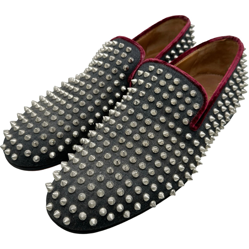 クリスチャンルブタンスリッポン クリスチャン・ルブタン Christian louboutin スパイクスタッズ
