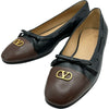ヴァレンティノ VALENTINO GARAVAN ヴァレドゥロワキッドスキンバレリーナパンプス 6Y0S0L03 ブラック レザー レディース パンプス