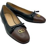 ヴァレンティノ VALENTINO GARAVAN ヴァレドゥロワキッドスキンバレリーナパンプス 6Y0S0L03 ブラック レザー レディース パンプス