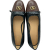ヴァレンティノ VALENTINO GARAVAN ヴァレドゥロワキッドスキンバレリーナパンプス 6Y0S0L03 ブラック レザー レディース パンプス