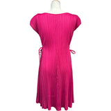 プリーツプリーズ PLEATS PLEASE ISSEY プリーツノースリーブワンピース PP53-JH745 ピンク ポリエステル レディース ワンピース