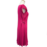 プリーツプリーズ PLEATS PLEASE ISSEY プリーツノースリーブワンピース PP53-JH745 ピンク ポリエステル レディース ワンピース