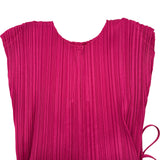 プリーツプリーズ PLEATS PLEASE ISSEY プリーツノースリーブワンピース PP53-JH745 ピンク ポリエステル レディース ワンピース