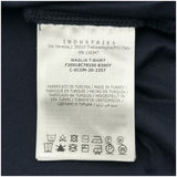 モンクレール MONCLER ロゴワッペン半袖Tシャツ ネイビー コットン レディース 半袖Ｔシャツ