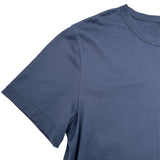 モンクレール MONCLER ロゴワッペン半袖Tシャツ ネイビー コットン レディース 半袖Ｔシャツ