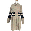 バーバリー BURBERRY チェック柄ワンピース 8036139 ベージュ コットン レディース ワンピース