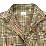 バーバリー BURBERRY チェック柄ワンピース 8036139 ベージュ コットン レディース ワンピース
