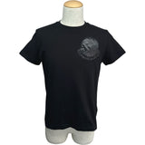 モンクレール MONCLER ロゴワッペン半袖Tシャツ ブラック コットン メンズ 半袖Ｔシャツ