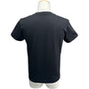 モンクレール MONCLER ロゴワッペン半袖Tシャツ ブラック コットン メンズ 半袖Ｔシャツ