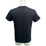 モンクレール MONCLER ロゴワッペン半袖Tシャツ ブラック コットン メンズ 半袖Ｔシャツ
