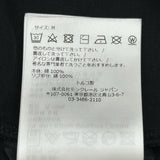 モンクレール MONCLER ロゴワッペン半袖Tシャツ ブラック コットン メンズ 半袖Ｔシャツ