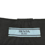 プラダ PRADA トライアングルロゴバミューダショーツ 22H768 ブラック ナイロン レディース ショートパンツ