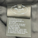 プラダ PRADA トライアングルロゴバミューダショーツ 22H768 ブラック ナイロン レディース ショートパンツ