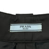プラダ PRADA トライアングルロゴバミューダンショーツ 22H768 ブラック ナイロン レディース その他ボトムス