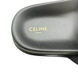 セリーヌ CELINE ピーテオストラッピーサンダル 362785085C ブラック ラバー メンズ サンダル
