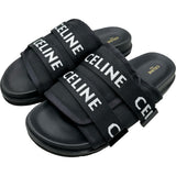 セリーヌ CELINE ピーテオストラッピーサンダル 362785085C ブラック ラバー メンズ サンダル