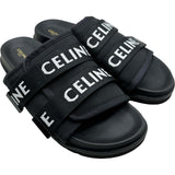 セリーヌ CELINE ピーテオストラッピーサンダル 362785085C ブラック ラバー メンズ サンダル